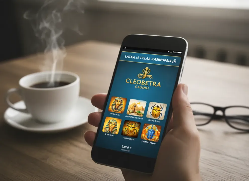 Cleobetra app - Lataa ja pelaa kasinopelejä