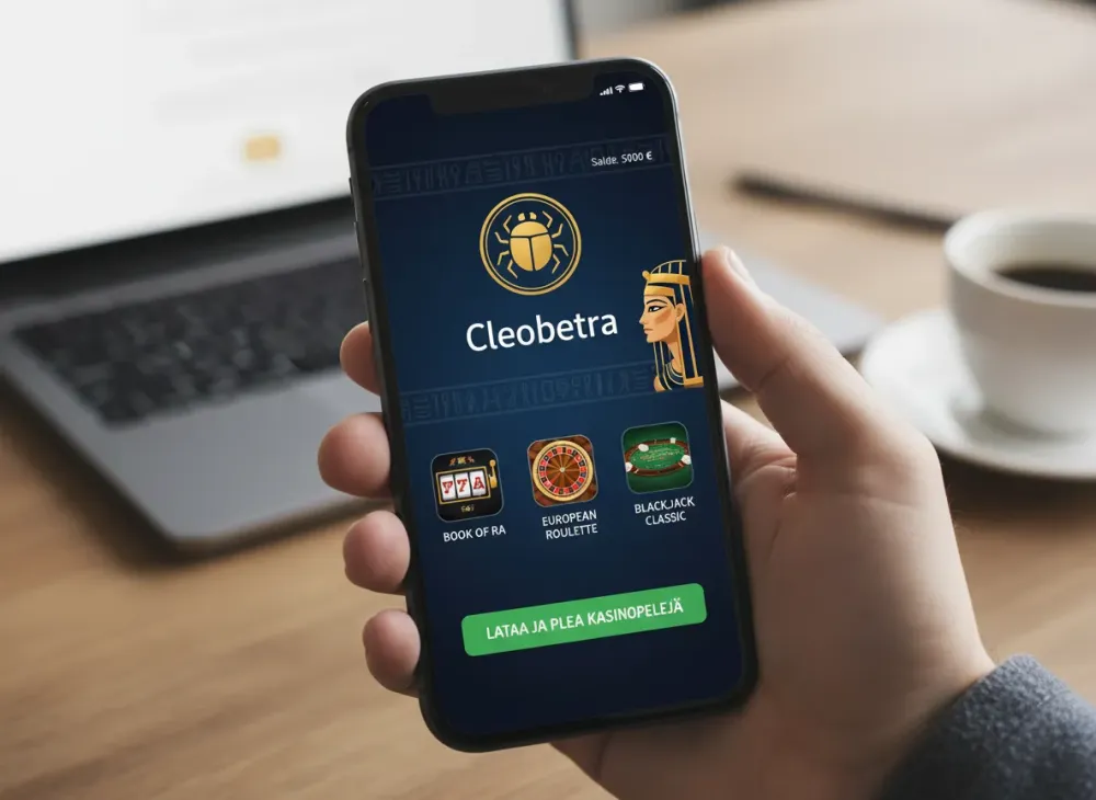 Cleobetra app - Lataa ja pelaa kasinopelejä