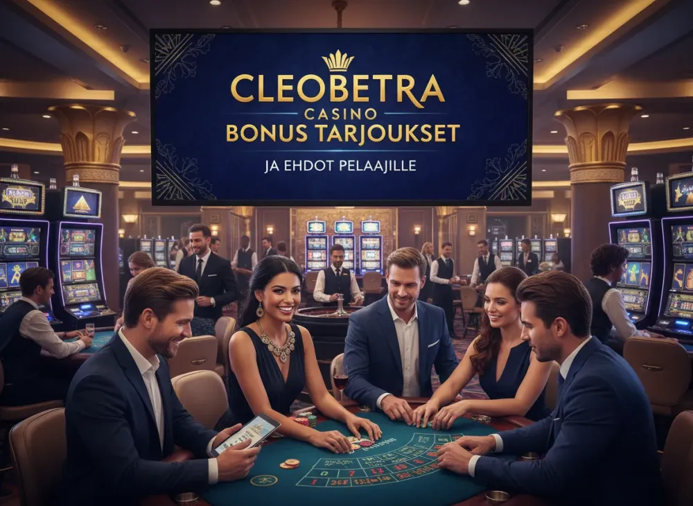 Cleobetra casino bonus tarjoukset ja ehdot pelaajille
