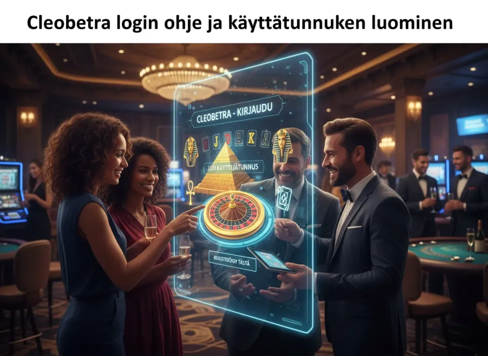 Cleobetra login ohje ja käyttäjätunnuksen luominen